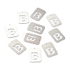 304 Stainless Steel Pendants STAS-K216-49B-P-2