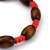 Adjustable Korean Waxed Polyester Cord Kid Braided Beads Bracelets BJEW-JB05437-3