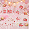 16Pcs Iron Bangles BJEW-BC00003-4