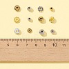 525Pcs 12 Style Brass & Alloy Spacer Beads DIY-FS0003-36-5