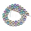 Baking Painting Synthetic Non-magnetic Hematite Beads Strands G-A234-H03-01A-2