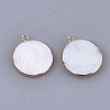 Freshwater Shell Pendants SHEL-T012-57-2