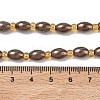Electroplated Natural Druzy Geode Crystal Beads Strands G-G459-03B-5