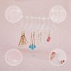 Transparent Acrylic Earring Display Stands EDIS-WH0021-11-4