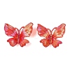 Transparent Plastic Pendants KY-N025-44H-1