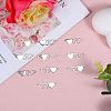10Pcs Stainless Steel Connector Charms STAS-SZ0003-17B-6
