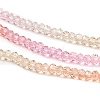 Transparent Painted Glass Beads Strands DGLA-A034-T2mm-A20-4