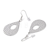304 Stainless Steel Dangle Earrings EJEW-C105-11P-2