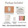 Embroidery Starter Kits DIY-P077-033-2