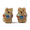 Hand-Painted Porcelain Beads LS-PORC-R001-01D-1