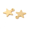 Brass Charms KK-F087-01G-02-2