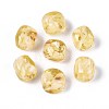 Handmade Gold Sand Lampwork Beads LAMP-T021-32E-1