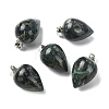 Natural Kambaba Jasper Pendants GG-K002-13A-1
