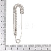 Crystal Rhinestone Safety Pin Brooches JEWB-A040-01C-P-2