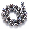 Natural Baroque Pearl Keshi Pearl Beads Strands PEAR-S021-183-2