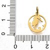 304 Stainless Steel Charms STAS-Z119-06G-3