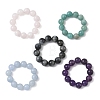 Natural Gemstone Beaded Stretch Bracelets for Children BJEW-JB13698-3