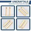 Unicraftale 8Pcs 304 Stainless Steel Polished Pendant STAS-UN0055-98-5