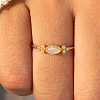 Alloy Rhinestone Plain Band Rings PW-WG1313D-06-2