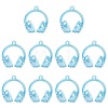 UV Plating Opaque Acrylic Pendants SACR-FZC0001-001B-1