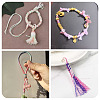 5 Rolls 5 Colors Segment Dyed Macrame Cotton Cord OCOR-TA0004-05D-8