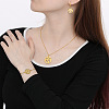 Mother's Day 304 Stainless Steel Jewelry Sets WGD8F21-01-3