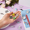 12pcs 12 style Mathematical Formula Enamel Pin JEWB-CD0001-03-7