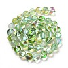 Transparent Glass Beads GLAA-B022-8mm-18-2