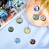 Flatback Glass Cabochons for DIY Projects GGLA-S047-25mm-06F-4