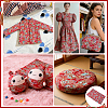 Japanese-style Cotton Fabric DIY-WH0780-30C-5