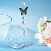 3Pcs Crystal Glass Hanging Sun Catcher AJEW-TADJ0001-08A-6