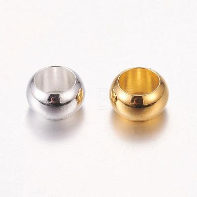 Brass European Beads OPDL-M001-01-1