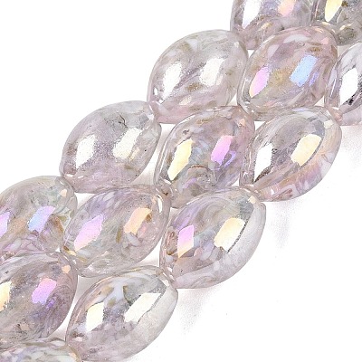 Handmade Lampwork Beads Strands LAMP-N037-04E-1
