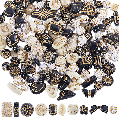 100G Opaque Resin Beads RESI-HY0001-35-1
