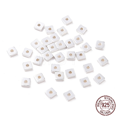 925 Sterling Silver Beads X-STER-D035-08S-1