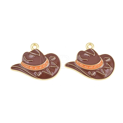 West Cowboy Theme Alloy Enamel Pendants LS-ENAM-L056-01F-01-1
