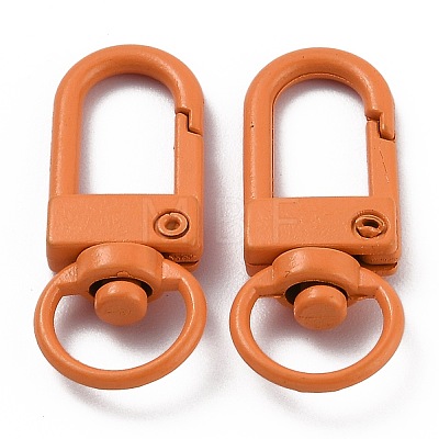 Zinc Alloy Baking Paint Swivel Snap Hooks Clasps PALLOY-H194-A16-1