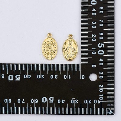 10Pcs Brass Pendants FIND-SZ0005-92-1