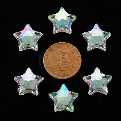 Transparent Acrylic Beads TACR-S152-02D-SS2111-1