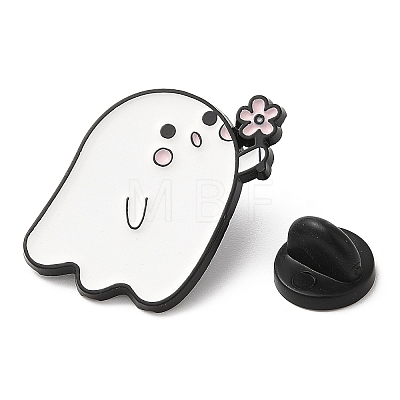 Halloween Ghost Enamel Pin JEWB-E023-05EB-04-1