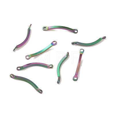 Ion Plating(IP) 304 Stainless Steel Connector Charms STAS-Q323-11MC-1