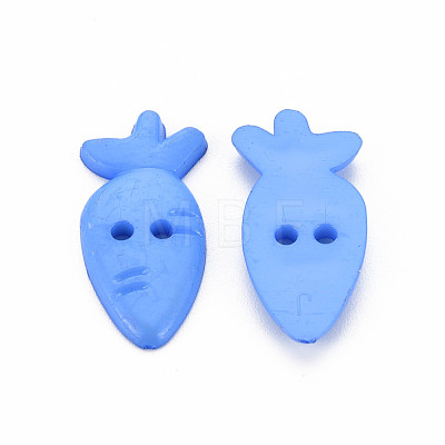 2-Hole Plastic Buttons BUTT-N018-002-1