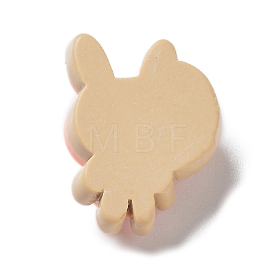 Opaque Resin Cute Animal Cabochons RESI-Q217-02D-1