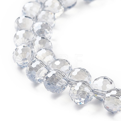 Transparent Glass Beads Strands GLAA-G096-01A-1