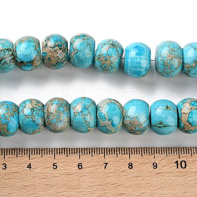Natural Imperial Jasper Beads Strands G-Z129-A01-03-1