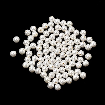 Electroplated Shell Pearl Beads BSHE-B008-05A-5mm-1