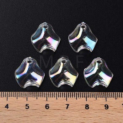 Transparent Acrylic Pendants MACR-S373-106-C05-1