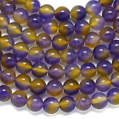 Natural Malaysia Jade Beads Strands G-B165-C04-10mm-1