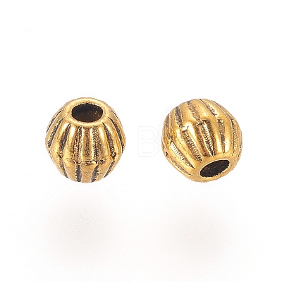 Tibetan Style Alloy Spacer Beads LS-GLF0300Y-1