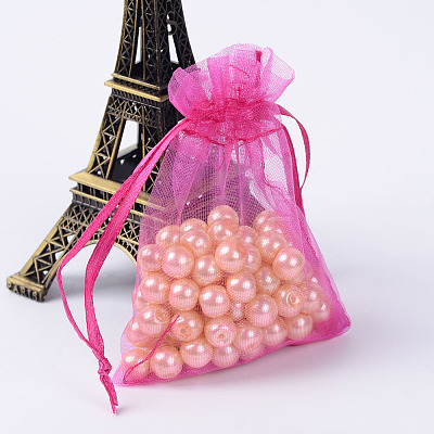 Organza Gift Bags with Drawstring OP-R016-7x9cm-07-1